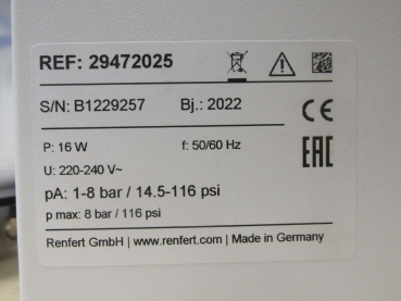 Renfert Basic Classic sandblaster used