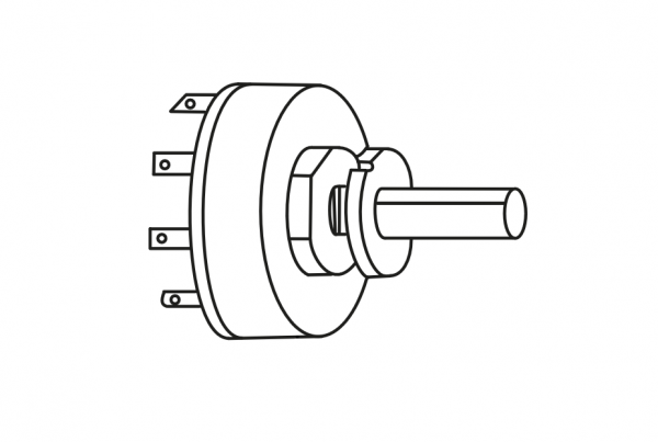 Drehschalter für KaVo Schubladenabsaugung